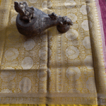 Semi Mysore Crepe Silk Checks Pattern - Image 3