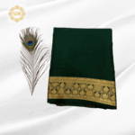 Pure Mysore Crepe Silk Saree – 130 GSM - Image 2