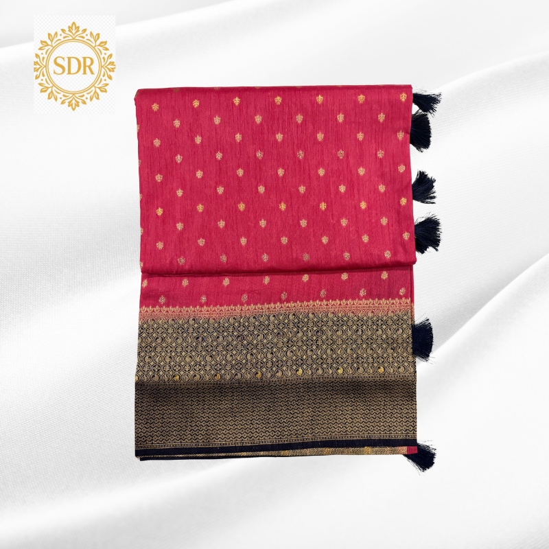 Untitled design - 2025-09-14T180752.324 Banarasi Kora Silk Saree - Image 1