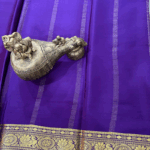 Pure Mysore Crepe Silk Saree – 130 GSM - Image 3