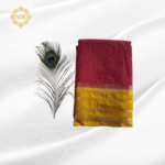 Semi Mysore Crepe Silk Checks Pattern - Image 2