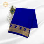 Pure Mysore Crepe Silk Saree – 130 GSM