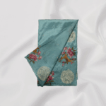 Pure Moss Tussar Silk