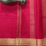 Pure Mysore Crepe Silk Saree (65–70 GSM) - Image 3