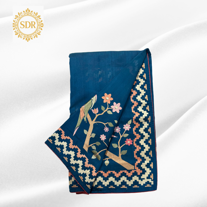 Untitled design (91) Pure Matka Saree - Image 1