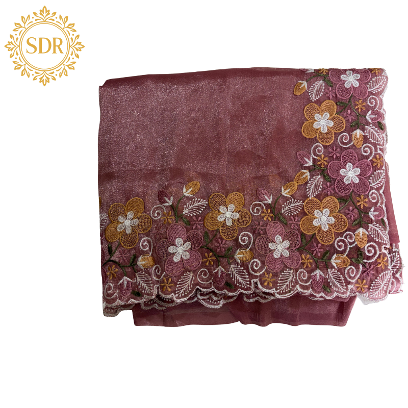 Untitled design (1) Pure Tissue Saree - Image 1