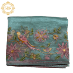 Elegant Organza Saree with Intricate Embroidery