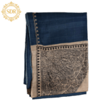 Satin Tussar Saree with Kashmiri Pallu