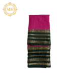 Semi Mysore Crepe Silk Checks Pattern - Image 2