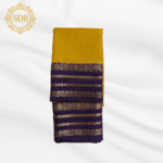 Semi Mysore Crepe Silk Checks Pattern - Image 2