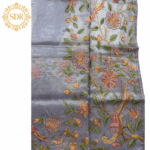 Elegant Organza Saree with Intricate Embroidery - Image 2