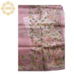 Elegant Organza Saree with Intricate Embroidery - Image 2
