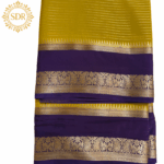 Semi Mysore Crepe Silk Saree - Image 2