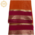 Semi Mysore Crepe Silk Saree - Image 2