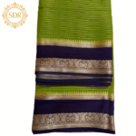 Semi Mysore Crepe Silk Saree - Image 2