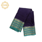 Semi Mysore Crepe Silk Checks Pattern - Image 3