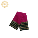 Semi Mysore Crepe Silk Checks Pattern - Image 3