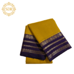 Semi Mysore Crepe Silk Checks Pattern - Image 3