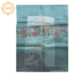 Elegant Organza Saree with Intricate Embroidery - Image 3