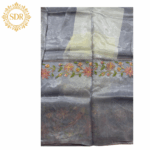 Elegant Organza Saree with Intricate Embroidery - Image 3