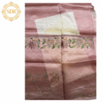 Elegant Organza Saree with Intricate Embroidery - Image 3