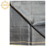 Satin Tussar Saree with Kashmiri Pallu - Image 3