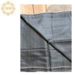 Satin Tussar Saree with Kashmiri Pallu - Image 3