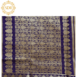 Semi Mysore Crepe Silk Checks Pattern - Image 4