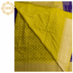 Banarasi Chiffon gerogette Saree - Image 4