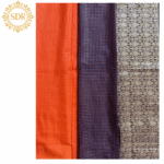 Semi Mysore Crepe Silk Checks Pattern - Image 4