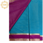 Semi Mysore Crepe Silk Saree - Image 4
