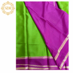 Pure Mysore Crepe Silk Saree - Image 5