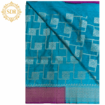 Banarasi Chiffon gerogette Saree - Image 5