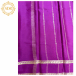 Pure Mysore Crepe Silk Saree - Image 6