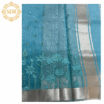 Tissue Monga Saree - Image 3