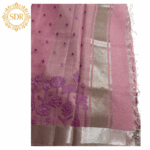 Tissue Monga Saree - Image 3