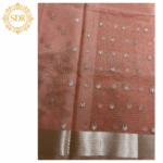 Tissue Monga Saree - Image 5