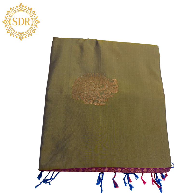 Untitled design (1) Soft Silk Saree - Image 1