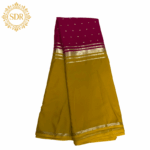 Semi Mysore Crepe Silk Saree - Image 2