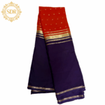 Semi Mysore Crepe Silk Saree - Image 2