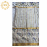 Semi Mysore Silk Saree(Kalamkari Print) - Image 3