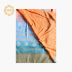 Banarasi Chiffon gerogette Saree - Image 3